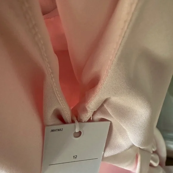 Janie and Jack Light Pink Dress with Bow